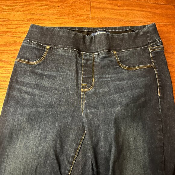 Old Navy Rockstar Jeans Pants Built In Sculpt Womens Size 6 Standard Skinny - Picture 5 of 10